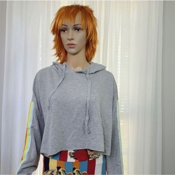 Wild Fable Oversize Crop Hoodie Small - Picture 1 of 7
